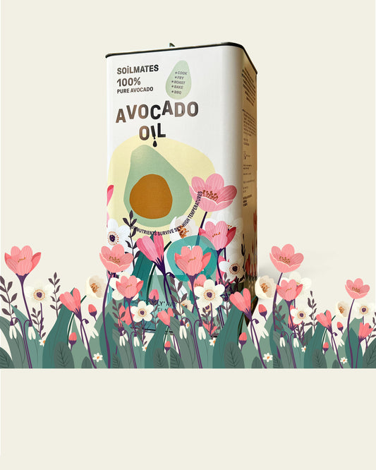 Avocado olie blik van 5 liter - Zomercollectie '25