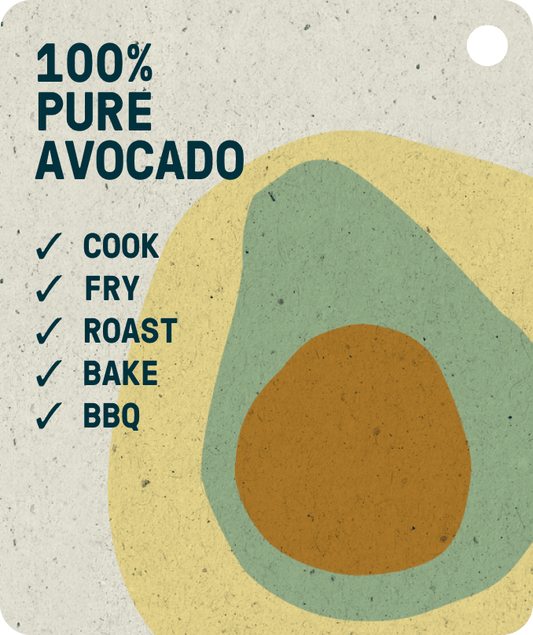 Pure avocado oil - ideal for cook, fry.
