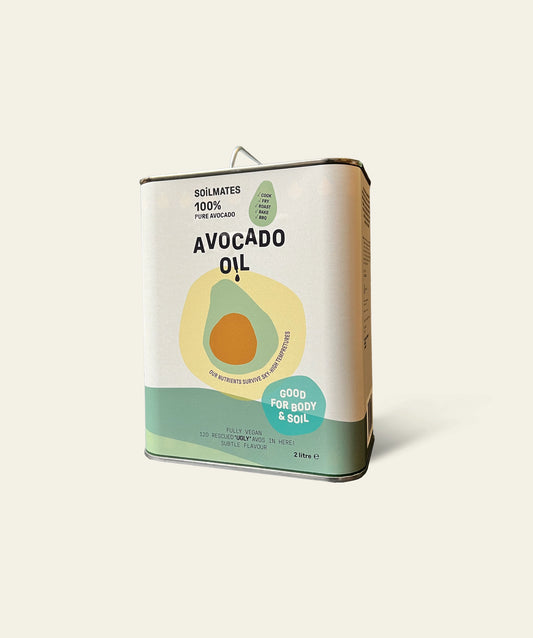 2L tin can of avocado oil - ideal for everyday use