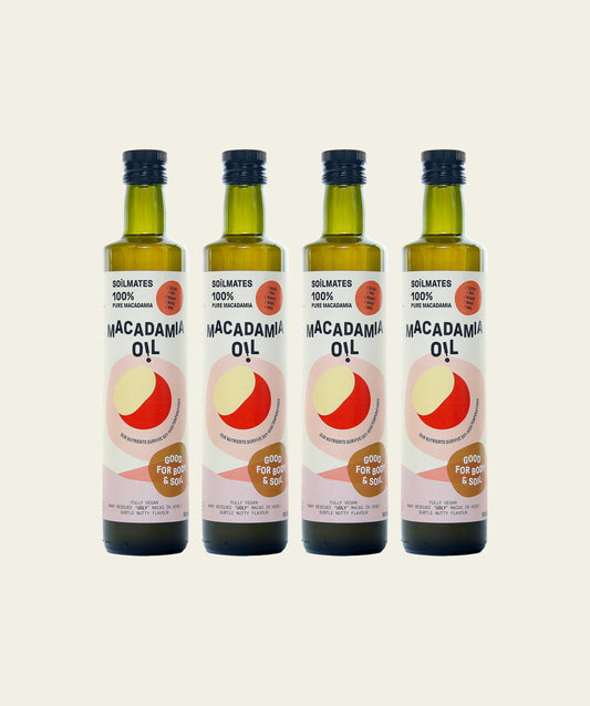 4 x Macadamia Oil